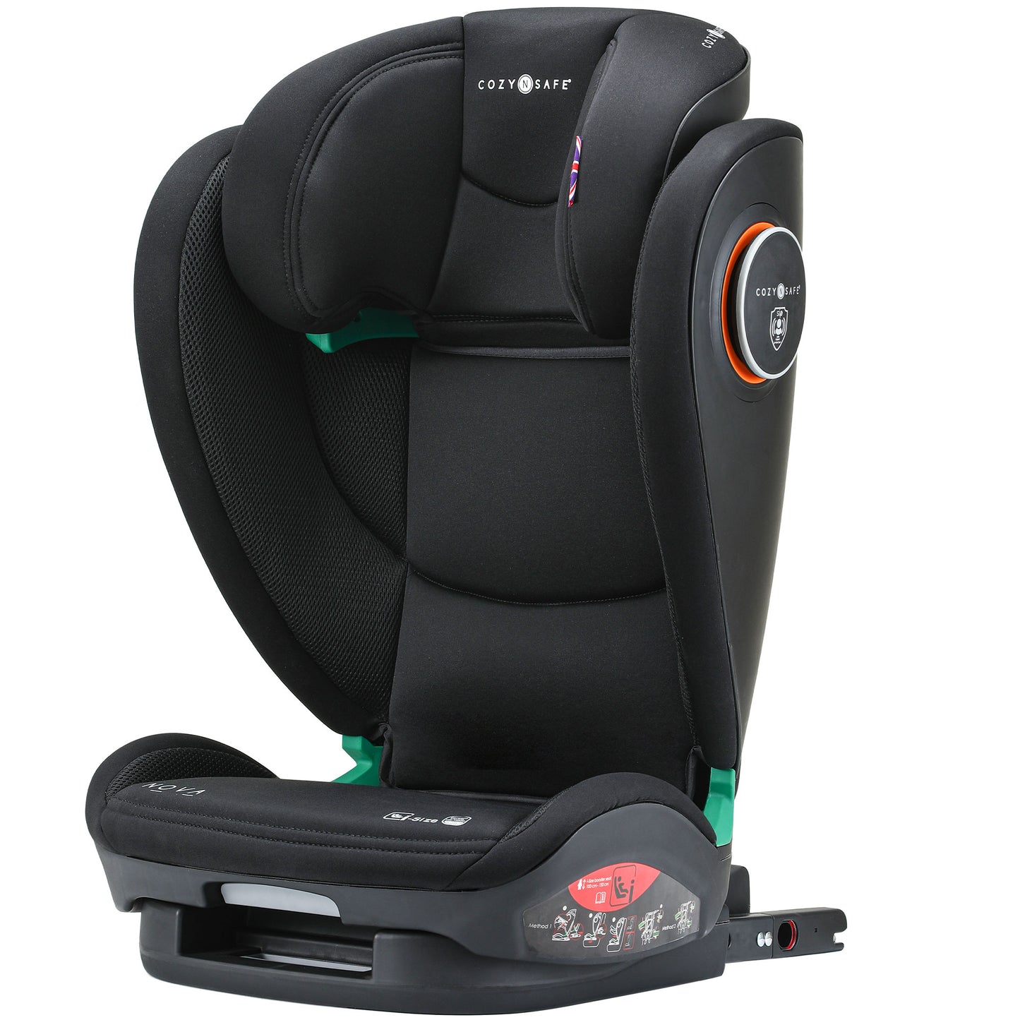 The Cozy N Safe Nova i-Size 100cm-150cm Car Seat
