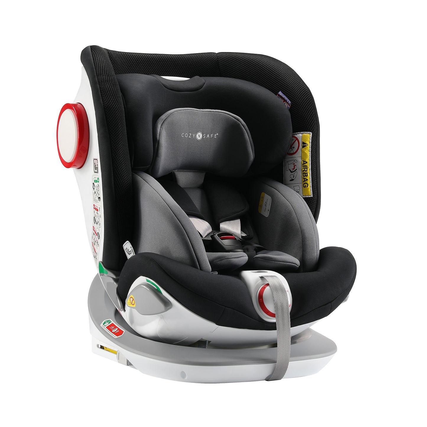 Cozy N Safe Morgan 360° i-Size 40-125cm Rotation Car Seat - CLEARANCE