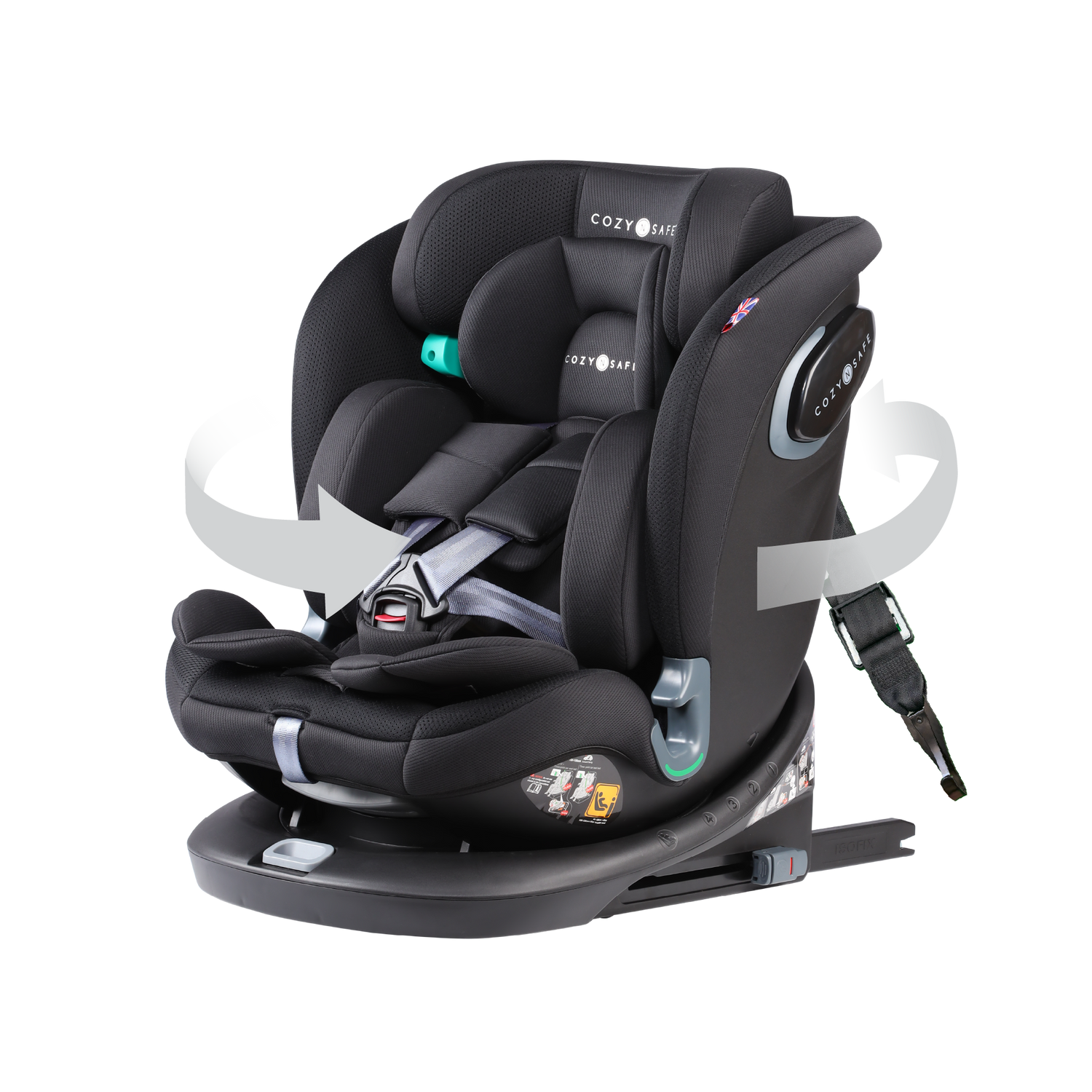 maxi cosi magellan xp max manual Cozy N Safe Vesta i-Size 360 Car Seat 40-150cm ISOFix Rotating