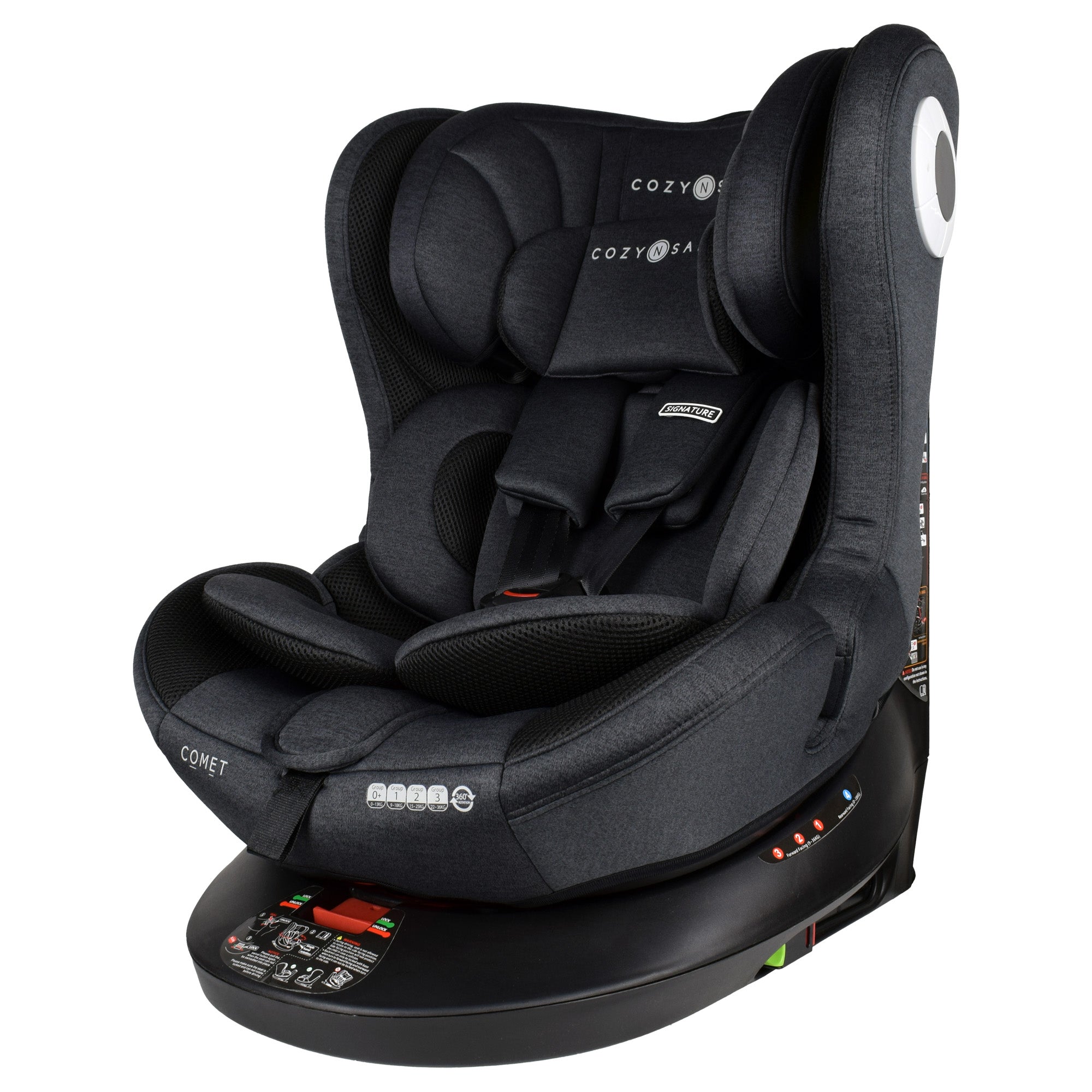 Baby car clearance seat isofix 360