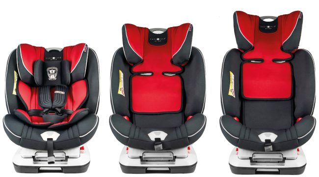 Cozy N Safe Arthur Group 0+/1/2/3 Car Seat - Red