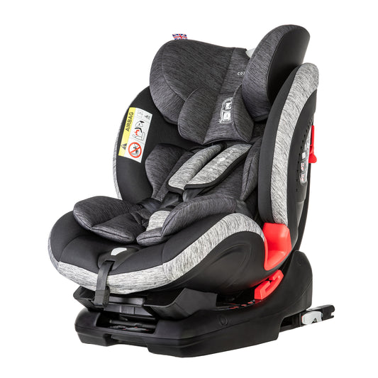 Cozy N Safe Arthur Group 0+/1/2/3 Car Seat - Black Grey