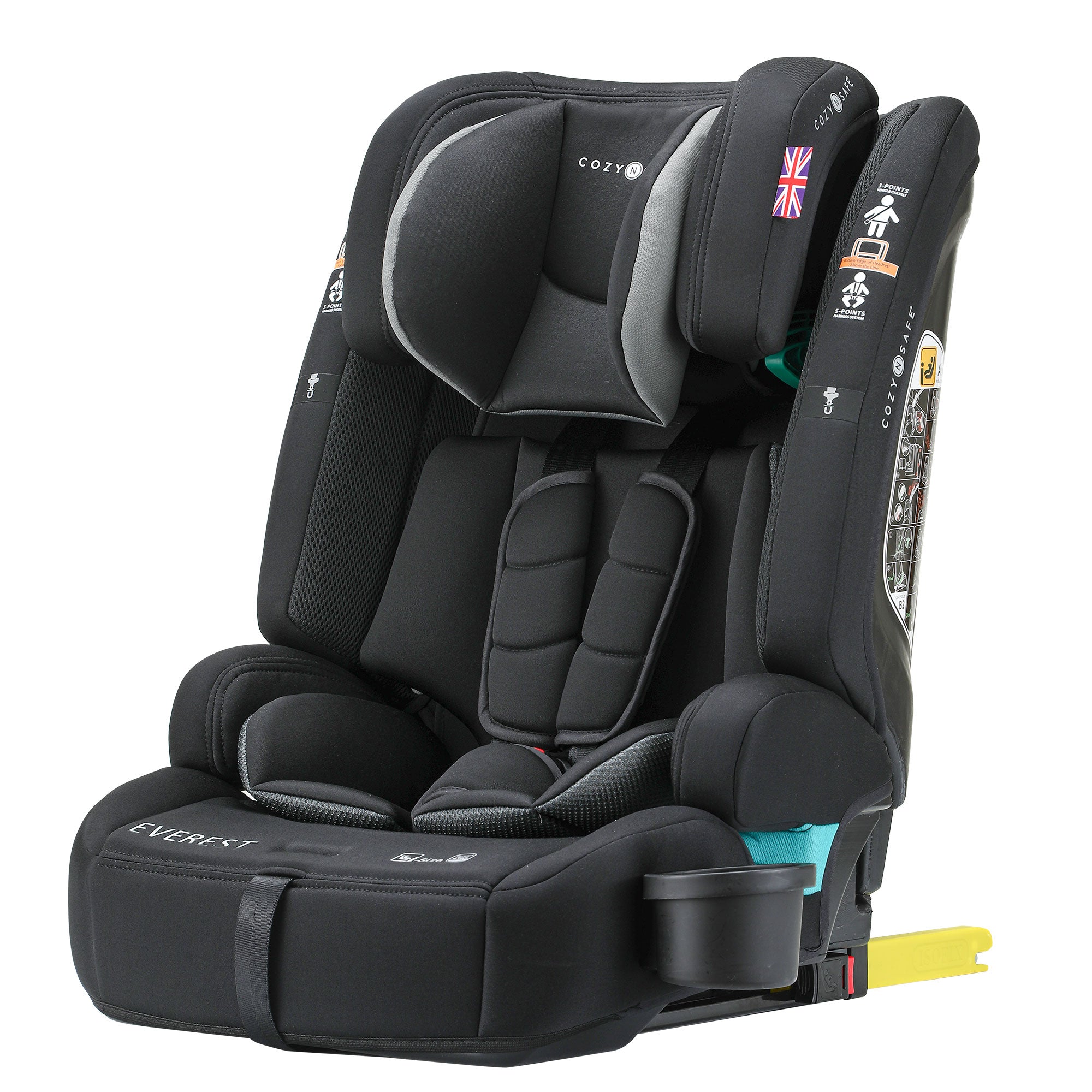 Lightweight easy to outlet install convertible car seat