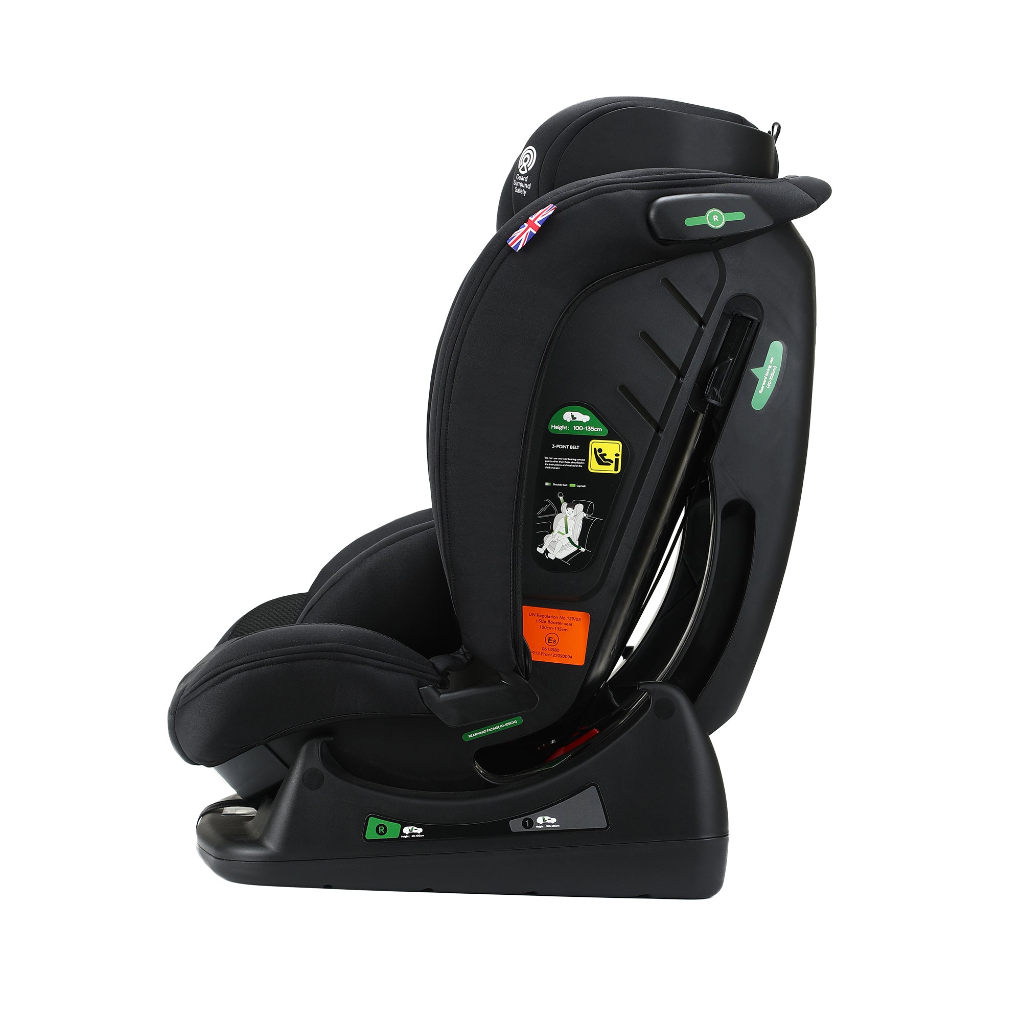 The Cozy N Safe FITZROY 40 135cm I Size Child Car Seat