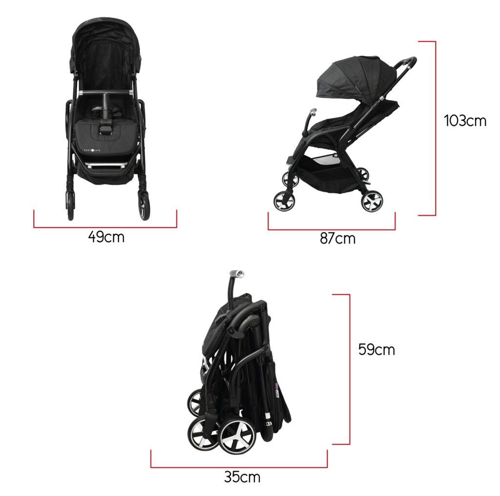 Cozy N Safe i-Metro Stroller Birth to 22kg