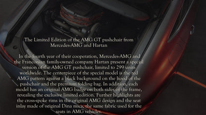 Mercedes AMG GT² Limited Edition Pushchair Bundle by Hartan