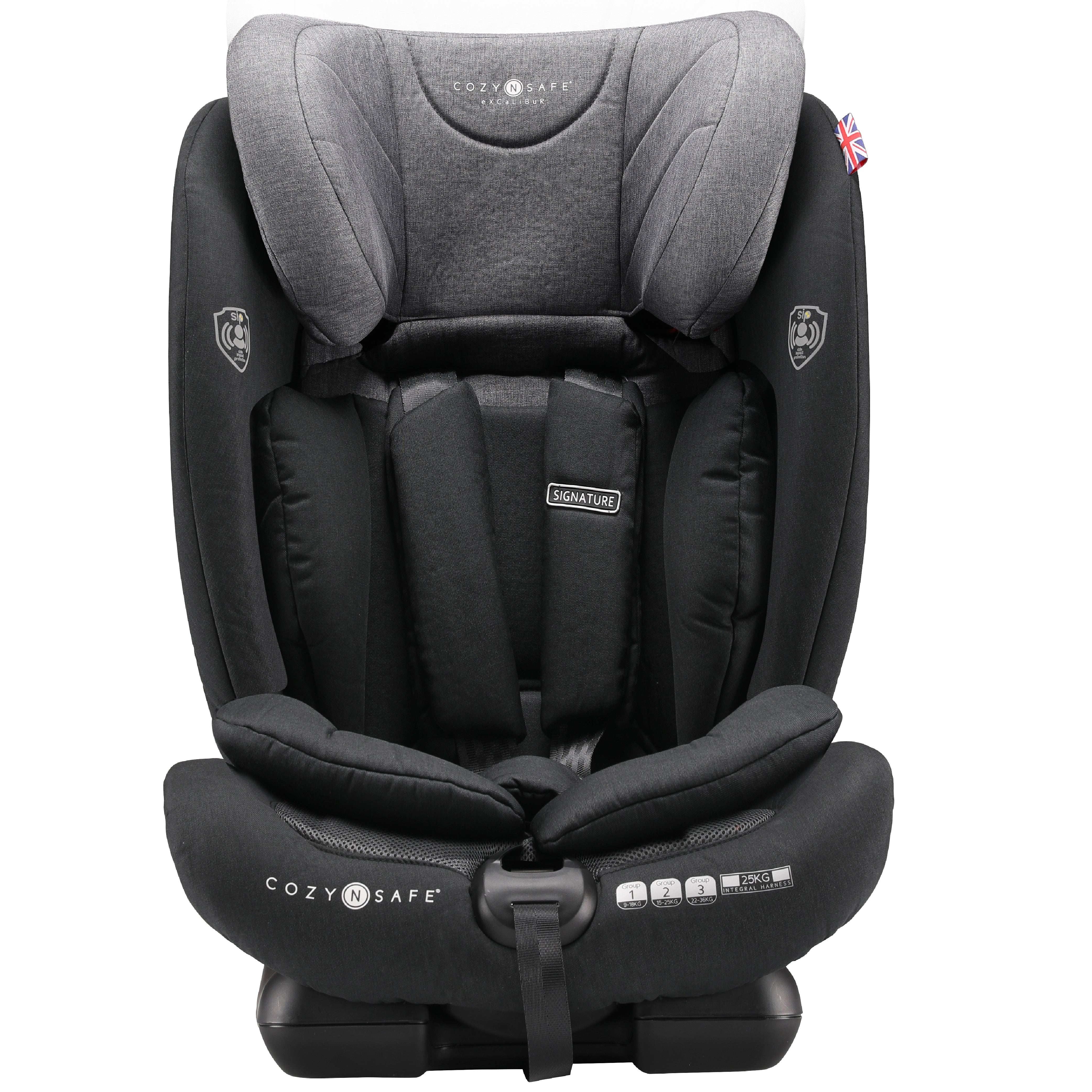 Cozy N Safe Excalibur Car Seat 9-36kg ISOFix 25kg Harness Booster