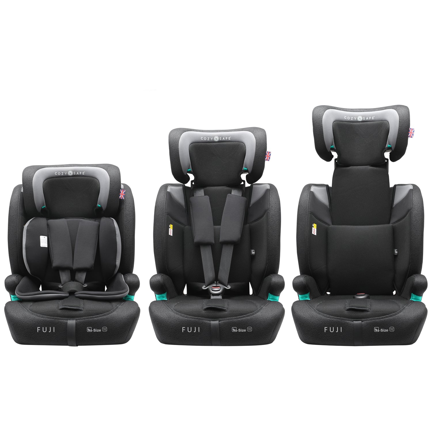 Graco Affix i-Size 100-150cm gyerekülés 4-12 év Iron | babaáruházak Graco Affix i-Size 100-150cm gyerekülés 4-12 év Iron | babaáruházak