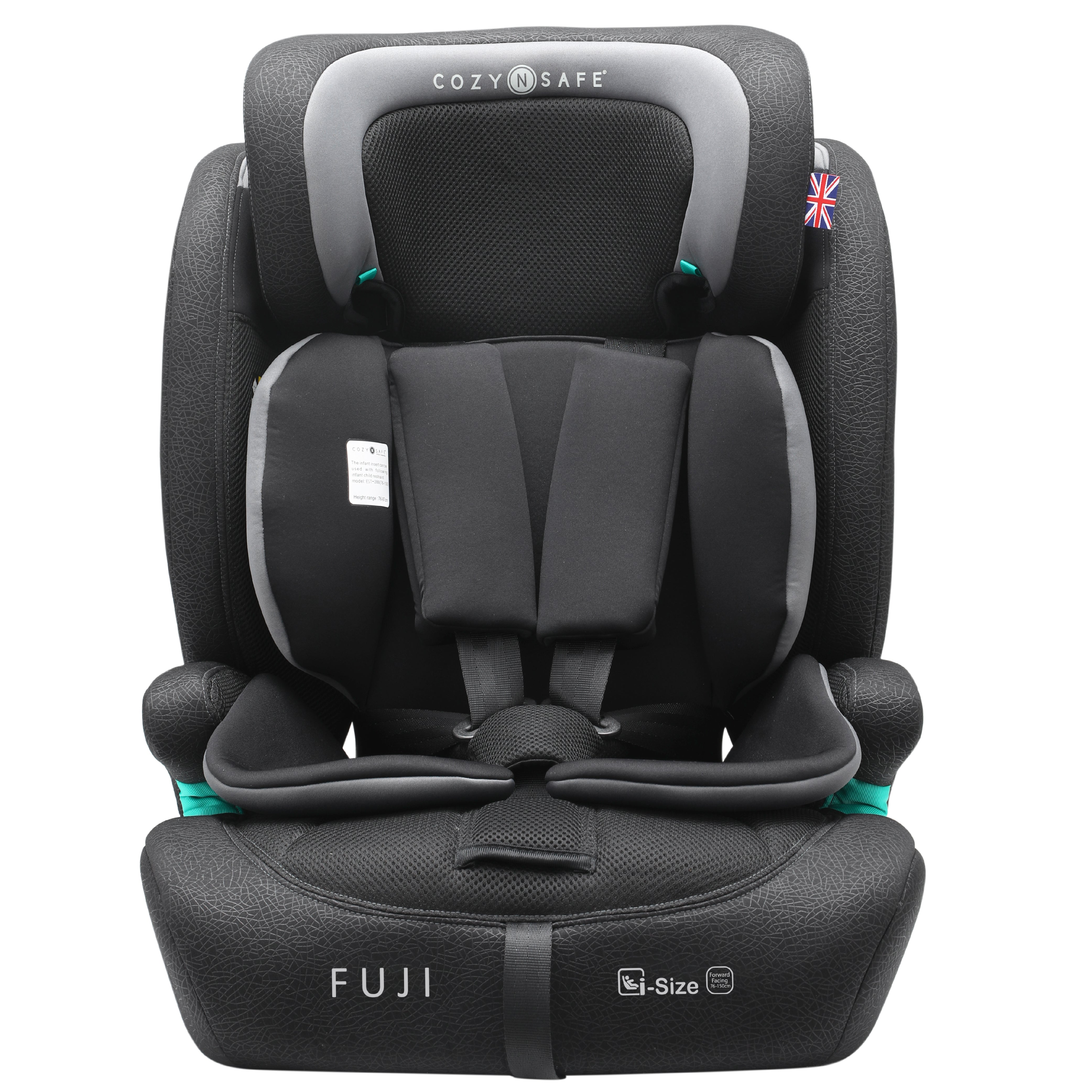 Cozy N Safe Fuji i-Size Car Seat 76-150cm Harness to Booster