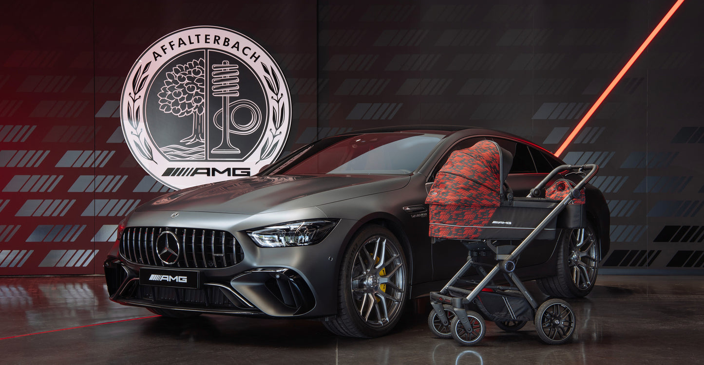 Mercedes AMG GT² Limited Edition Pushchair Bundle by Hartan